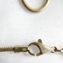 Vintage 9ct 375 YELLOW GOLD Snake Necklace CHAIN 17,2" necklace 9,4g Snake Necklace Image 5