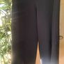 COS black extra wide leg trousers Image 3