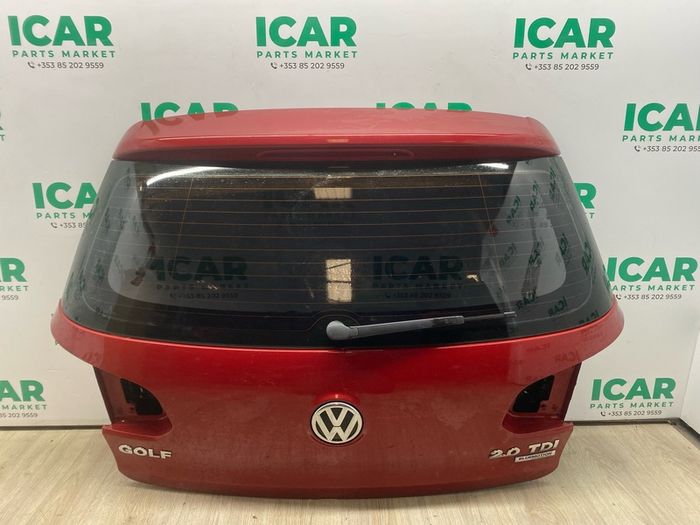 2012 Volkswagen Golf Tailgate Bootlid Red