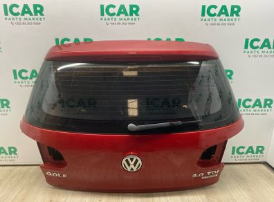 2012 Volkswagen Golf Tailgate Bootlid Red