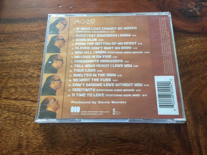 Stevie Wonder A Time To Love CD