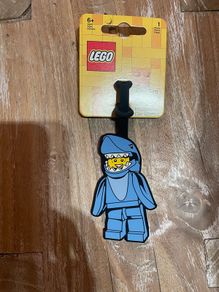 Lego Shark suit name tag new