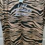 Nwt River Island Zebra Print Tee Size 18 Image 4