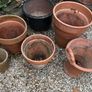 6 Large Garden Pots - Terracotta & Ceramic Image 3