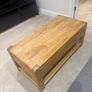 Solid Oak Coffee Table Image 2