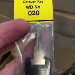 Caravan Door Key