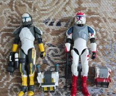 Black series Republic Comando Scorch and Sev