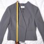 Marks & Spencer Grey Collarless Open Front Blazer 14UK/42EU Image 5
