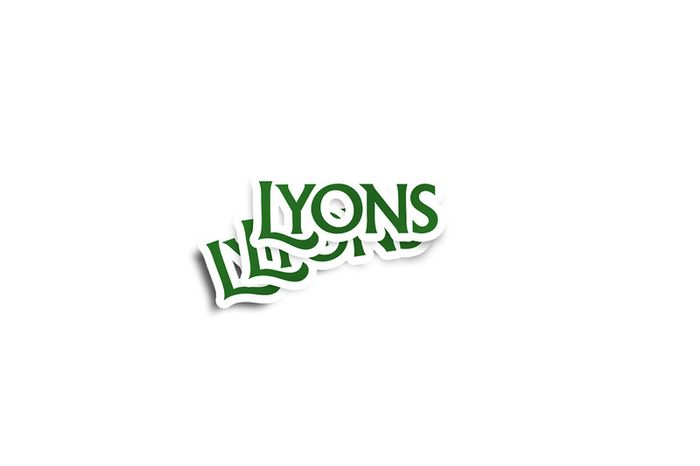 Lyons Glossy Sticker 2-Pack