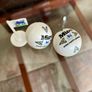 Subbuteo F.A Premier League Trophy and 2 Premier League Mitre Balls Black Scoreboard Image 2