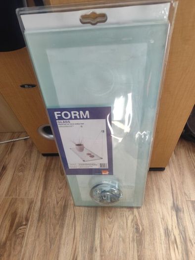 Glass shelf