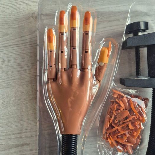 Nail Practice Hand w Accessories
