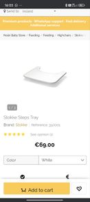 stokke steps TRAY ONLY