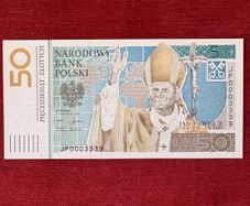 Poland Pope John Paul II Banknote