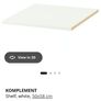 Ikea Komplement White Shelf 50 x 58cm Image 2