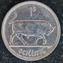 Ireland 1941 Silver Shilling Coin Image 2