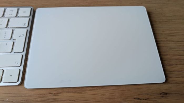 Apple keyboard and magic trackpad