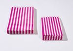 Lot of 200 Pink stripe counter bags 7x9 inches ideal for candy weddings parties candy cart shop small retails sweet shops