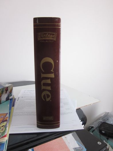 Clue Classic Detective Game Wooden Box