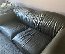 brown leather
