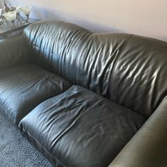 brown leather
