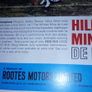 MG 1100 poster, ( REPRODUCTION POSTERS ) Hillman Minx poster, Morris 1800 poster Image 5