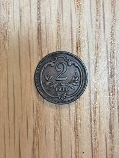 Austria 2 hellers coin