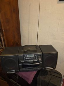Aiwa CD, Cassette and Radio player Boombox - Tested