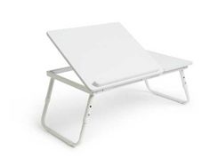 Laptop Desk Stand Foldable Breakfast Bed Tray Table Serving Tray Notebook Computer Stand Height & Angle Adjustable Lap desk