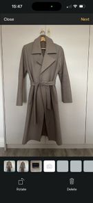 AllSaints coat size uk 10