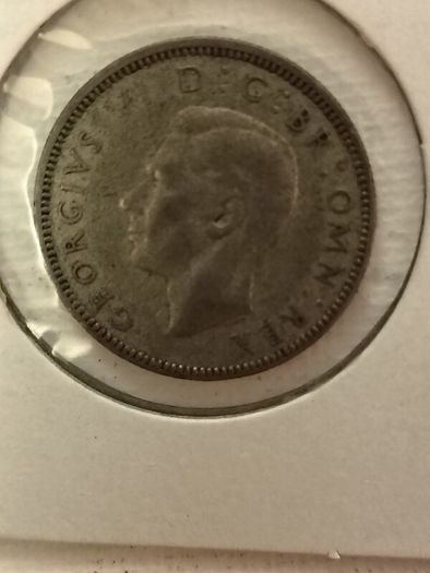 English Shilling 1942