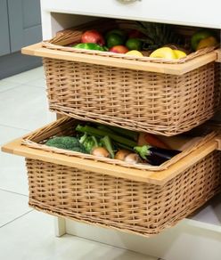 2 Kitchen Basket Drawers