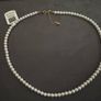 Freshwater pearl necklace with GUILD certificate Image 2