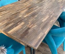 dining table and chairs