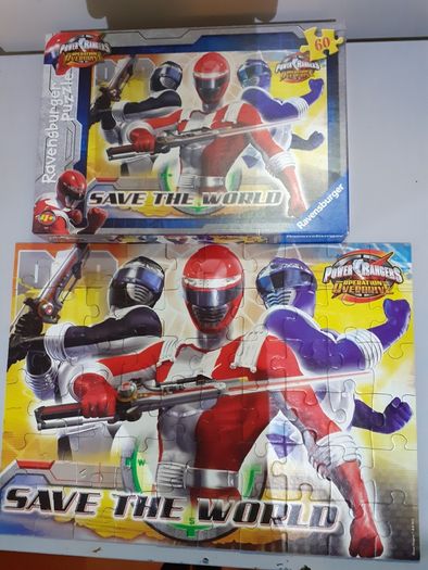 Power Rangers Jigsaws