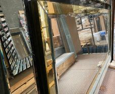 Mirror and matching table