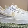 Bridal Air Force 1 Sneakers. Image 4