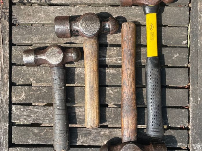 4 Old Hammers
