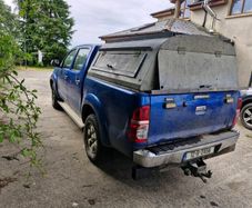 Canopy for crew cab jeep