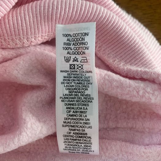 Pink Hoodie. Size L
