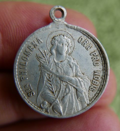 Antique Medals Pendants Holy Charms
