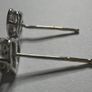 Diamond earrings 14 karat white gold Image 3
