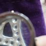 Silver 925, pendant "Seahorse" with rhinestones. Image 8