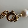 Pearl necklace w/ Gold beads Image 8