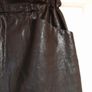 Zara faux leather mini skirt Image 2