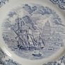 Blue display plates, Historical Ports of England Image 4