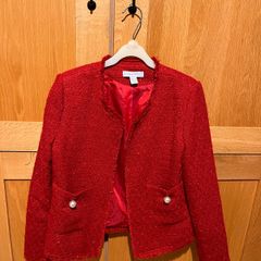 red blazer
