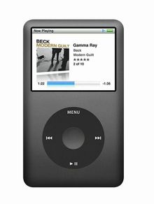 Apple iPod Classic 7th Gen 120GB Space Grey / Used