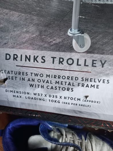 Drinks Trolley. New!