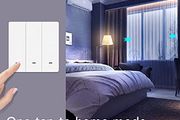 MOES ZigBee Wireless Smart Wall Light Switch, 3 Gang
